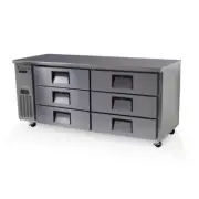Skope BC180-CS-6RROS-E Centaur Series Six Drawer Under Counter Chiller