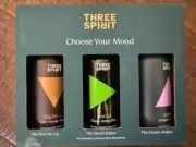 Three Spirit Non-Alcoholic Alternative Spirit 3 bottles NEW NIB Botanical