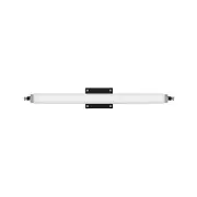 Hinkley Lighting Rollins Bath LG LED Sconce, Black/Chrome/Opal - 51093BK-CM