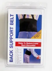 Back Support Belt Waist Back Brace Heavy Weight Lift Lower Back Support MEDIUM