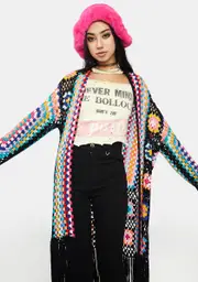 Be The Change Crochet Duster