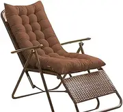 Cushions Sun Lounger Mattress Sun Lounger Cushion Deckchair Cushion 170x53x94cm Anti-Slip Sun Lounger Mattress for Relax Lounge Chair Thick Terrace Sun Lounger CoverA