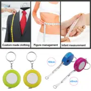 60" Body Measuring Tailor Tape Ruler Sewing Cloth Measure Seamstress Soft Flat ♢