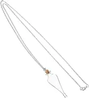 [SOPOTUTU] Hanging Mini Glass Wishing Bottle Necklace with Chain Storage Jar Pendant for DIY Crafts and Art Decor for Collecting Memorable Items Adorable Drift Bottle