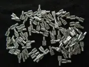 14-16 GAUGE 500 PK NON INSULATED FEMALE QUICK DISCONNECT .187 AWG CONNECTOR