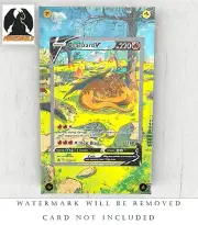 Charizard V Alternate Art Custom Pokemon Card Display Case (Card not Included)