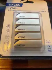 Pack of 5 - VFENG V303 64GB USB 2.0 Flash Drive