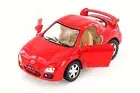 MAZDA RX-7, RED - KINSMART 4018D - 4" SCALE DIECAST MODEL TOY CAR