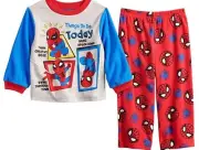 NEW KIDS BOYS SPIDER-MAN THINGS TO TODAY PAJAMAS PJS 2 PC SET SIZE 2T MARVEL