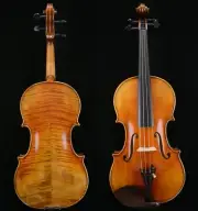 Finely Handmade Violin 4/4 Full Size Guarneri Violin Loud&Rich Tone W-09