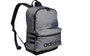 NEW YOUTH SIZE ADIDAS CLASSIC 3S BACKPACK JERSEY ONIX GREY/BLACK