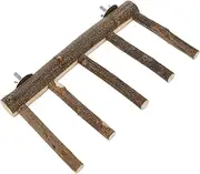 Abaodam Parrot Perch Stand Chewing for Parakeets and Cockatiels Long Bird Cage Accessory for Climbing and Playing Molar Stick for Birds