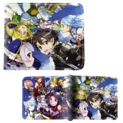 New ALO SWORD ART ONLINE BiFold Wallet SAO Sodo Ato Onrain Credit Card Billfold