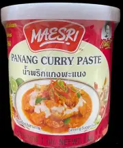 MAESRI Panang Curry Paste 1 kg, Premium Quality, For Authentic Thai Cuisine.