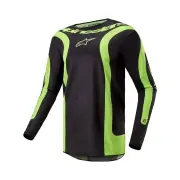 Fluid Lurv Jersey Black Yellow Fluo