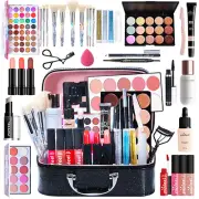 Pure Vie All-In-One Holiday Gift Makeup Set Cosmetic Essential Starter Bundle In