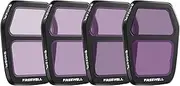 Freewell Air 3S Bright Day Filters Split ND4PL/ND8PL, ND8PL/ND16PL, ND16PL/ND32PL, ND32PL/ND64PL for Control Light & Reduce Glare for Vivid Aerial Shots