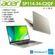 acer 宏碁 SWIFT 1 SF114-34-C2QF 14吋輕薄筆電 金(N5100/8G/512G SSD/Win11) 贈多樣好禮