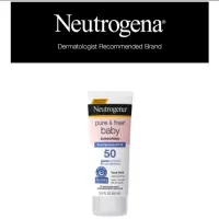 在飛比找蝦皮購物優惠-NEUTROGENA 露得清純無嬰兒礦物防曬乳液 SPF 5