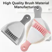Mini Dustpan and Brush Set Portable Table Top Cleaning Brush and Dustpan GrqLZ