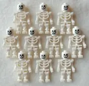 LEGO Skeleton Lot Of 10 Halloween Minifigure Pirates Castle Toy City Monster