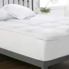 Becky Cameron Mattress Topper 80" x 78" King Extra Deep Pocket Imported White