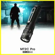 NITECORE MT2C PRO Tactical Flashlight UHi20 LED Inside Rechargeable Torch Light