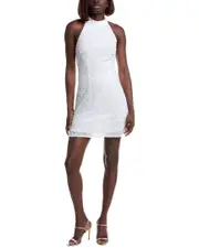 Liv Foster Halter Sequin Mini Dress