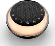 INSMY White Noise Machine,Portable Sound Machine Baby Sleep Black, Black