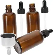 WRITWAA 12Pcs Essential Oil Dropper Bottles with Funnels Leak Glass Vials for Perfumes Aromatherapy and Travel Durable and Compact Dispenser