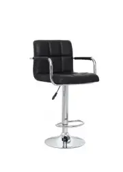 Luxury Black Barstools