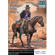 Master box #35204 1/35 Outlow Gunslinger series Kit No 2 Gentleman Jim Jameson