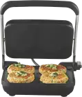 Sunbeam Cafe Style Sandwich Press Maker and Toaster 4 Slice SPM4000SS