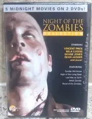 Night of the Zombies Classic Horror Collection (DVD) 5 MOVIES 2 DISC NEW SEALED