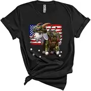 [Generic] Soldier Goat, Adorable Veteran Military Goat Lover, Proud Soldier US Veteran Animal Lover Unisex T-Shirt