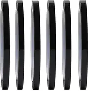 Fodattm 6 Rolls Graphic Art Thin Tape Self-Adhesive Artist Tape Grid Marking Tapes Whiteboard Gridding Tape Dry Erase Tape 72 Yard Per Roll (Black, Width：5mm)