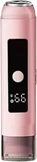 Electric Shaver for Women - Arm Hair Remover - Electric Portable Waterproof Wet and Dry Use Groomer and Remover with 2 Heads for Bikini Legs Female Ladies Private Areas