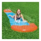 Bestway Water Slide, Drench Pool,18 ft, Orange/Blue, H2O Go Brand New