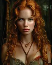 Fierce and Fabulous: Femme Fatale Art in 8x10 Prints 23536483