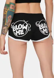[Too Fast] Blow Me Graphic Shorts