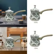Coffee Pot Coffee Maker,Portable Universal with Wood Handle,Butter Warmer