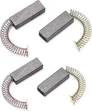 Ruimou 4Pcs Universal Carbon Brush with Wire and Spring 32mmx11mmx6mm for Motor, Power Tool, Replacement Repair Parts