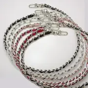 handbag real leather chain strap replacement silver shoulder crossbody bag purse