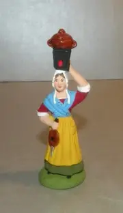 NEW woman with a stove, Santon Marcel Carbonel number 2