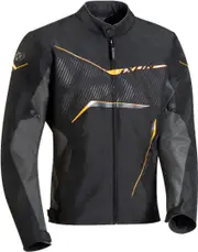Ixon Slash Motorcycle Textile Jacket, black-red, Size S for Men Black Red