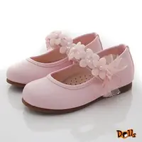 在飛比找樂天市場購物網優惠-Dolls日本公主娃娃蕾絲花朵娃娃鞋7515粉(中小童)