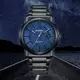 CITIZEN 星辰 光動能簡約大三針手錶-海軍藍/42mm AW1217-83L