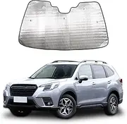 Windshield Sunshade Fit for Subaru Forester 2022-2024, Folding Car Sun Shade for Front Window, Only for Acc Adaptive Cruise Control Version (Forester, 2022-2024,Acc)