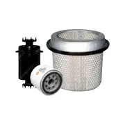Sakura Oil Air Fuel Filter Service Kit for Hyundai Sonata AF 2.4L 03/89-12/91