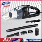 New Car Hoover 120W Dust Cleaner Handheld Dust Buster Powerful Hoover (Black)